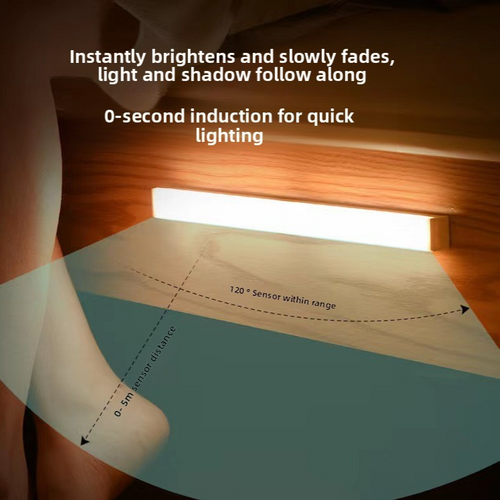 Rechargeable motion sensor night light