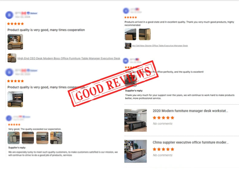 Factory Supply  Work Station Desk Office Desk Office Desk with Drawer Office Table Modern  boss office desk