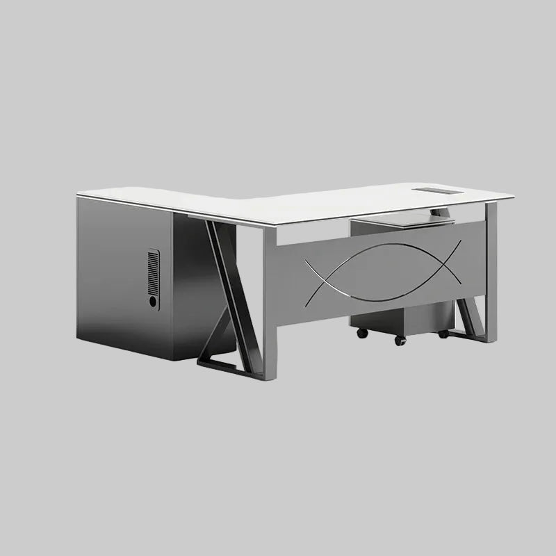Factory Supply  Work Station Desk Office Desk Office Desk with Drawer Office Table Modern  boss office desk
