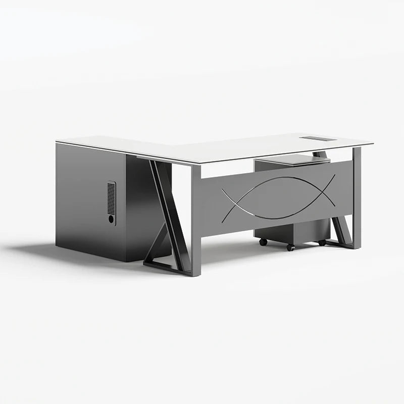 Factory Supply  Work Station Desk Office Desk Office Desk with Drawer Office Table Modern  boss office desk