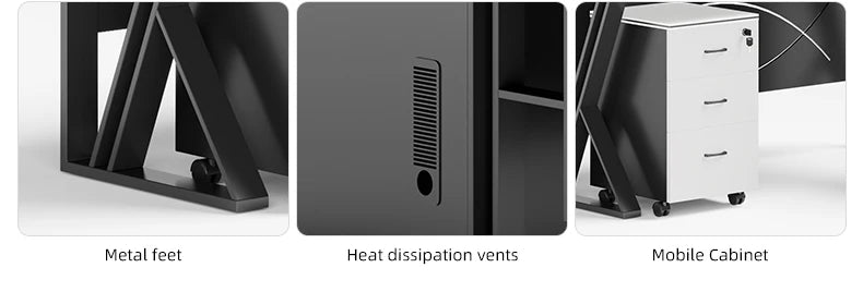 Factory Supply  Work Station Desk Office Desk Office Desk with Drawer Office Table Modern  boss office desk