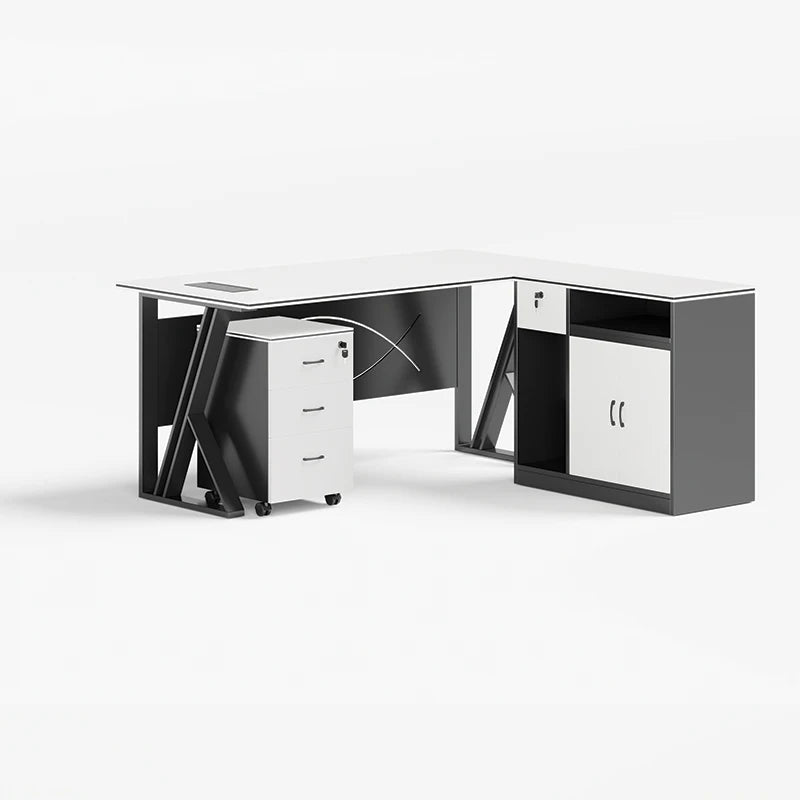 Factory Supply  Work Station Desk Office Desk Office Desk with Drawer Office Table Modern  boss office desk