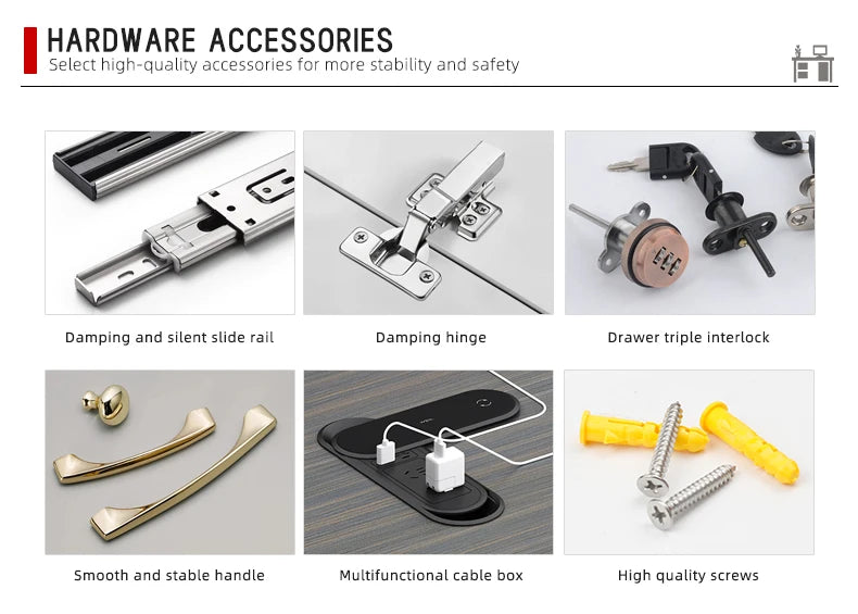 Factory Supply  Work Station Desk Office Desk Office Desk with Drawer Office Table Modern  boss office desk